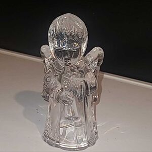 Vintage Mikasa Sweet Angel Crystal Candlestick Holder